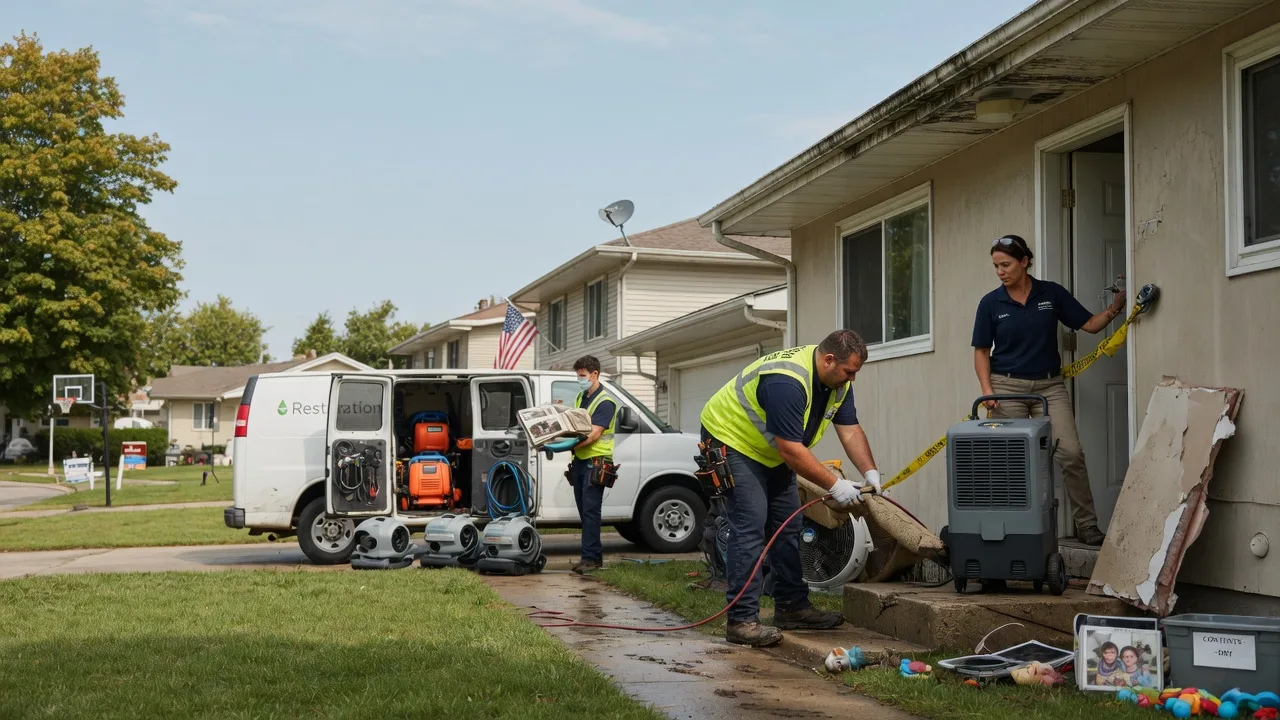Water Damage Restoration in Evanston, IL near me